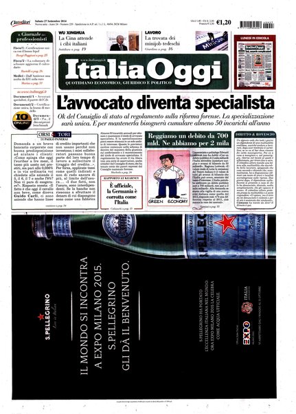 Italia oggi : quotidiano di economia finanza e politica